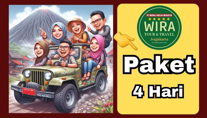 Paket Wisata Jogja 4 Hari