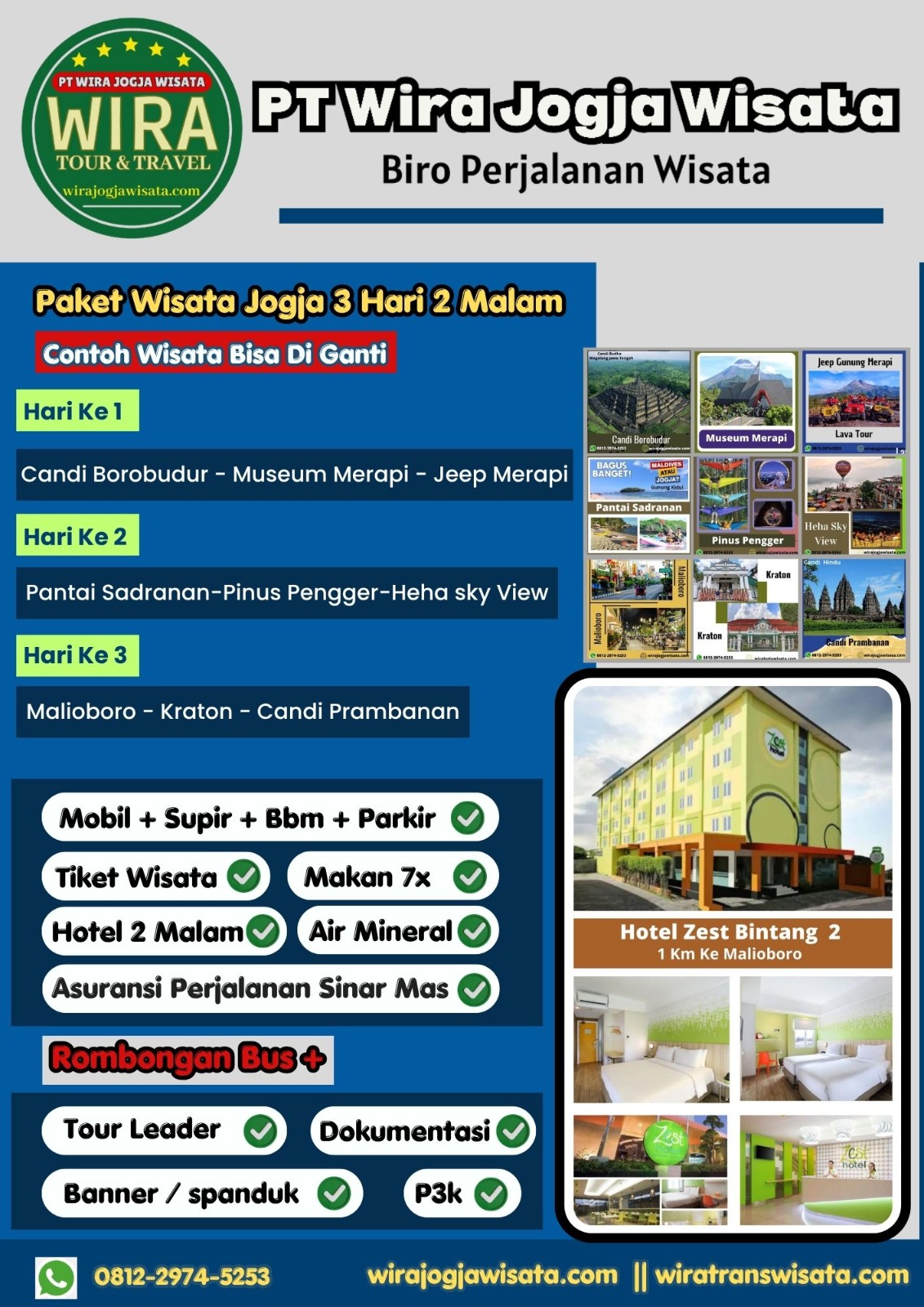 paket 3 hari wisata jogja
