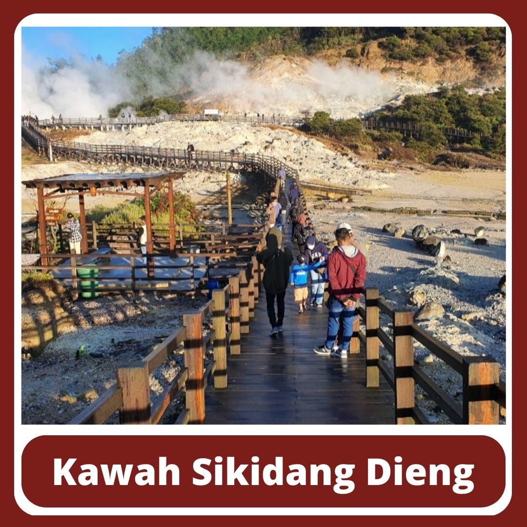 Kawah Sikidang Dieng Tour